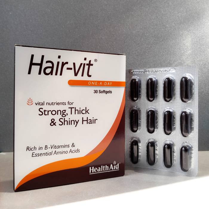 هیرویت مکمل مو و ناخن کاهش ریزش مو کمک به رفع ضعف و خستگی عمومی